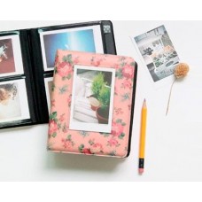 Retro Rose Photo Album for Fujifilm Instax Mini Films - Pink