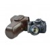 Retro Canon EOS 80D Camera Leather Case