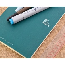 Diary Journal Writing Notebook Agenda Scheduler Memo Book - Navy