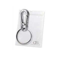 Stainless Steel Carabiner Clip Keyring Key Chain for Keys